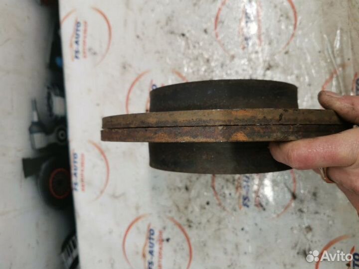 Диск тормозной задний Mazda 3 седан BK 1.6 Z6 2007