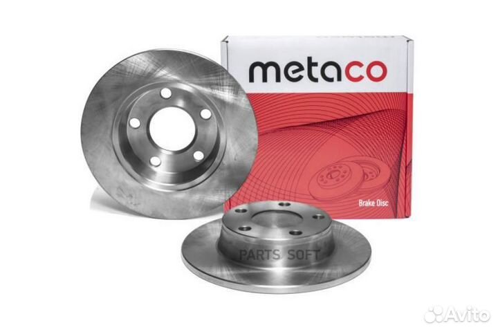 Metaco 3060-155 Диск тормозной задний