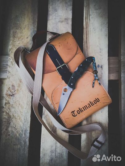 Сумка для коллекции складных ножей