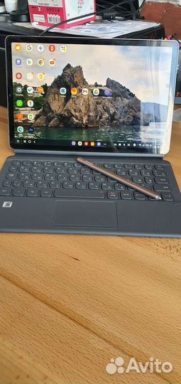 Планшет Samsung Tab S6 128GB LTE Клавиатура-чехол