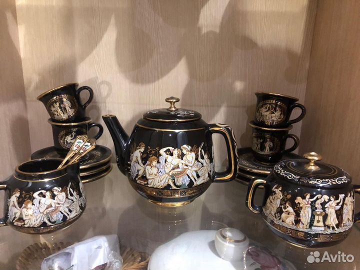 Сервиз чайный кофейный Греция новый