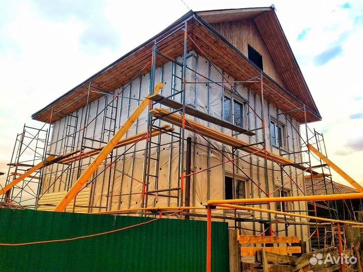 Леса строительные б/у (Фасадные - комплект)