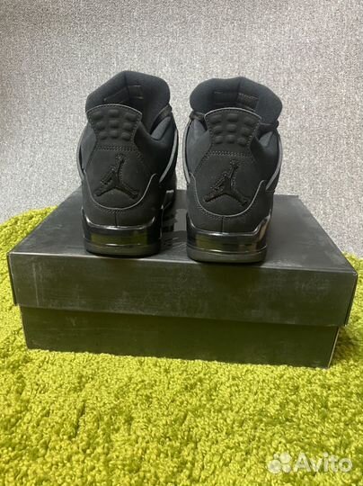 Nike Air jordan 4 black cat оригинал