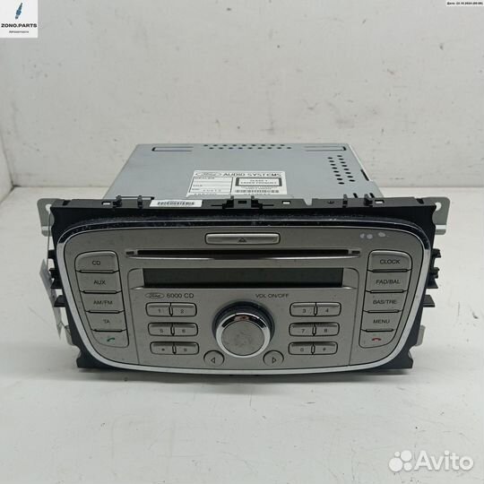 Аудиомагнитола 8M5T18C815AB на Ford Focus II (2004-2011)