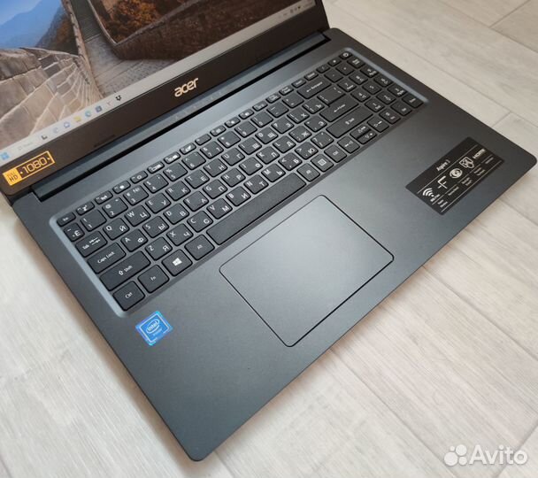 Acer новый 2022/intel 4x ядра 2600mg\FHD/SSD\OZU 8