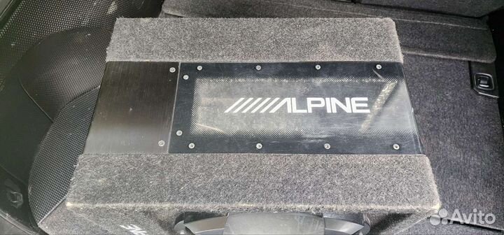 Сабвуфер alpine swe 3200