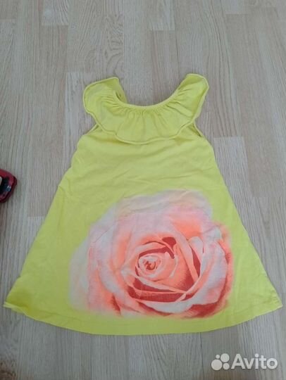 Платье для девочки от 12мес до 4лет