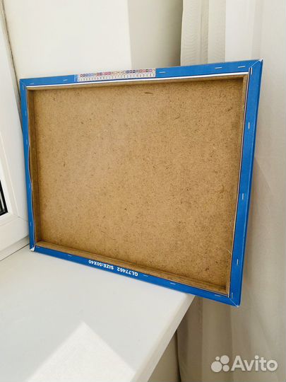 Алмазная мозаика готовая на подрамнике