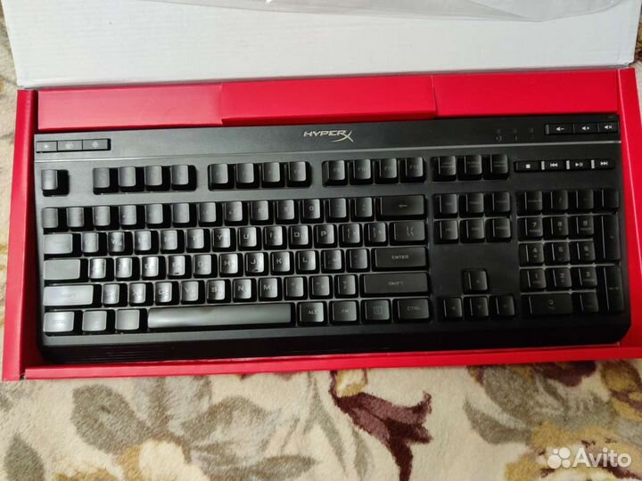 Игровая клавиатура Hyperx Alloy Core RGB тихая