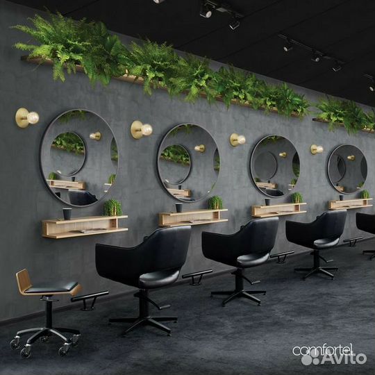 Озеленение салонов красоты в Москве / фитостены