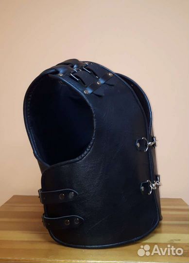 Байкерская кожаная кираса