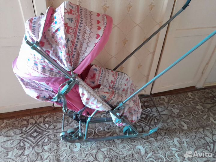 Коляска санки