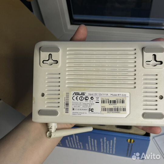 Беспроводной WI-FI роутер asus RT-G32