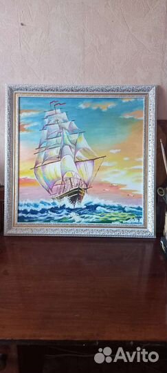 Картина маслом на холсте большая