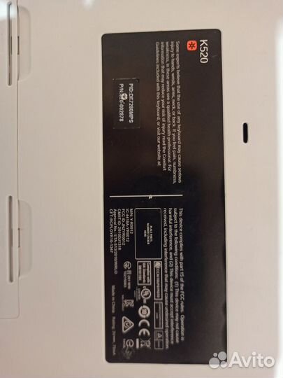 Беспроводная клавиатура и мышь logitech