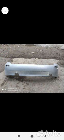 Задний бампер калина