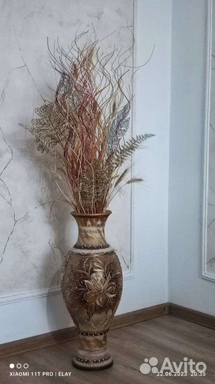 Ваза большая напольная