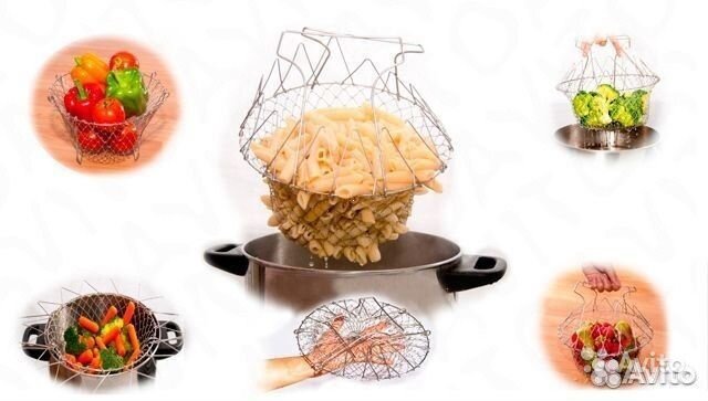 Складная корзинка для готовки