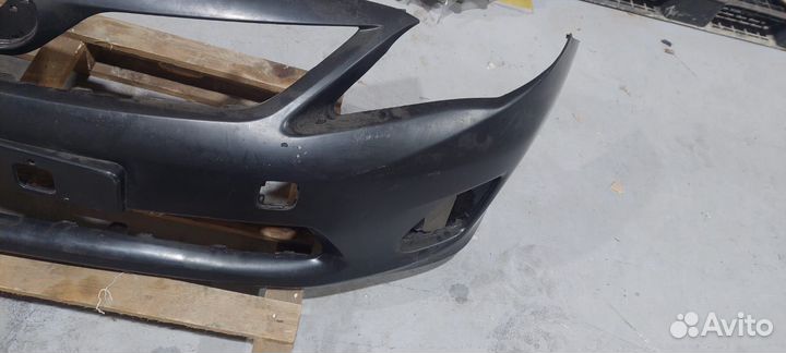 Бампер передний Toyota Corolla с отв. под птф, без