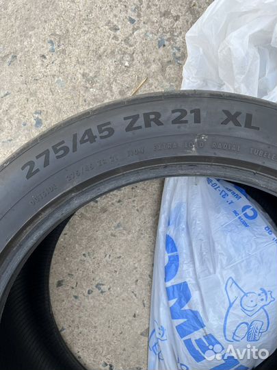 Continental ContiSportContact 6 275/45 R21 и 315/40 R21 115Y