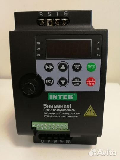 Частотный преобразователь 1,5 кВт 7A intek 220В