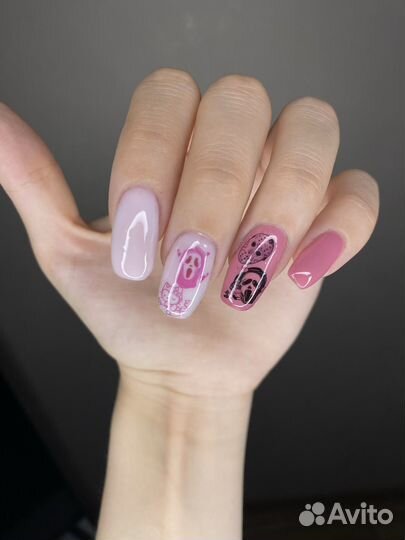 Маникюр гель лак