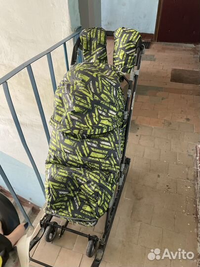 Детские санки коляска