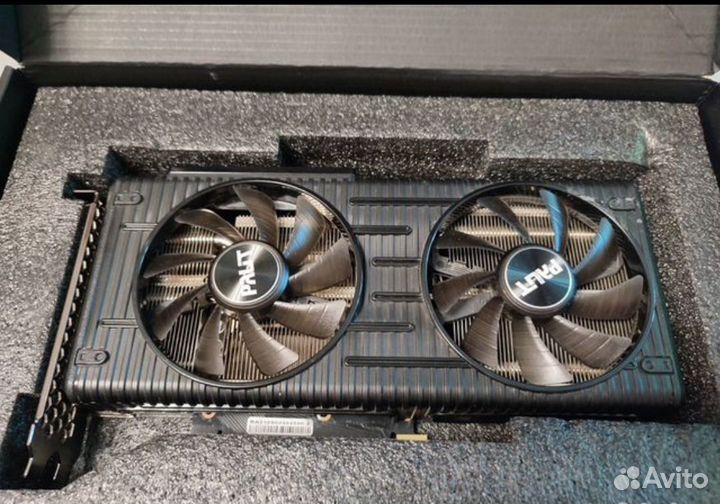 Видеокарта Palit RTX3060Ti не рабочая