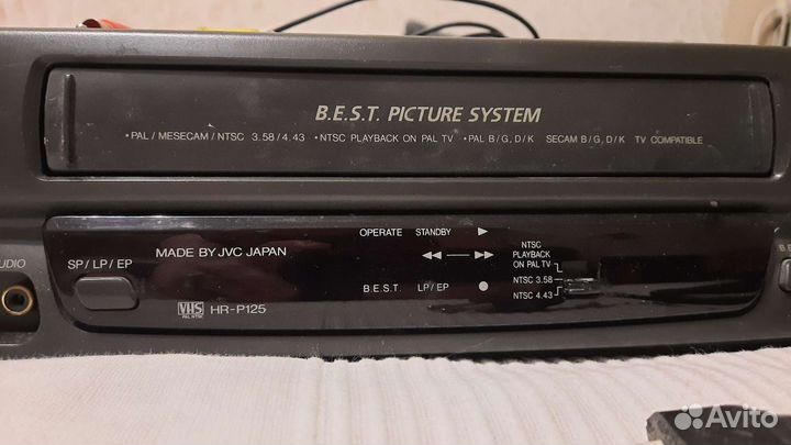 Видеомагнитофон jvc