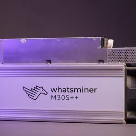 Asic Whatsminer m30s++ 104 TH/s Новый