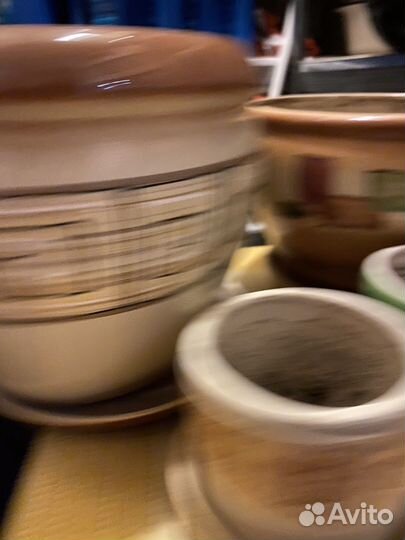 Горшки цветочные керамика