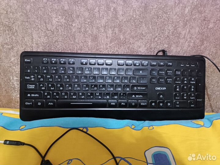 Клавиатура игровая dexp