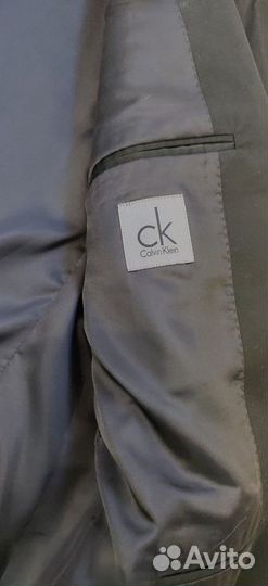 Хлопковый мужской пиджак Calvin Klein