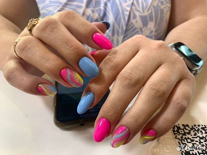 Маникюр с покрытием