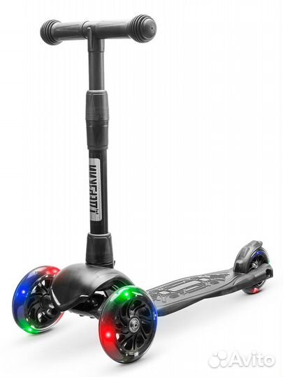 Самокат Кикборд до 50 кг резиновые колеса