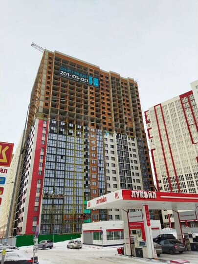 3-к. квартира, 53,2 м², 9/27 эт.