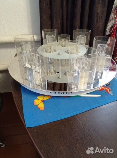 Люстра потолочная бу