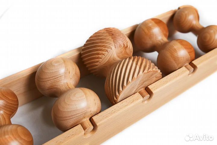 Ролик массажный для спины фасциальный Бэквуд