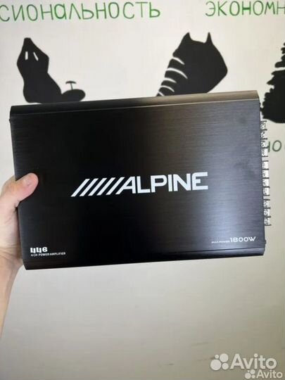 Усилитель для сабвуфера Alpine 1800w