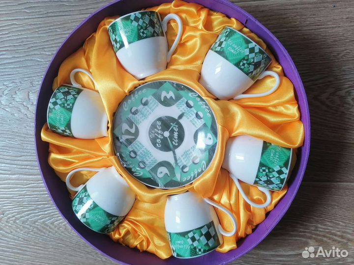 Кофейный сервиз новый