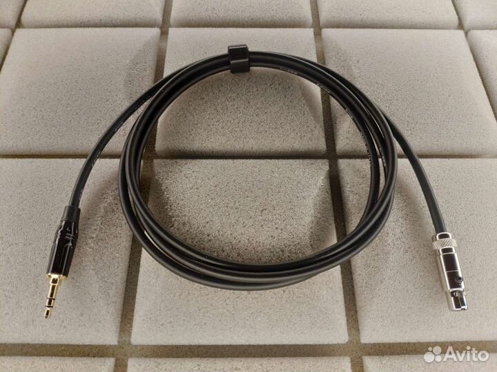 Mini xlr гнездо - jack 3,5 st canare l-2e5