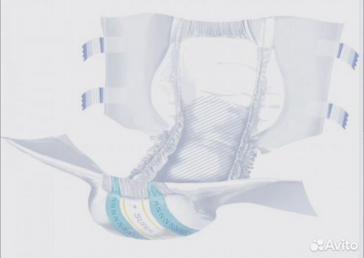 Памперсы, подгузники для взрослых XL, 30 штук