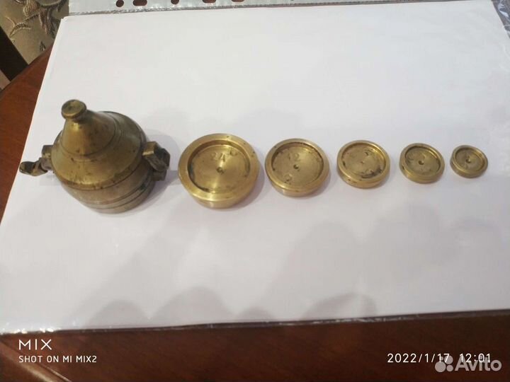 Разновес 1890 года