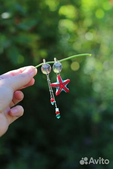 Серьги и чокер 