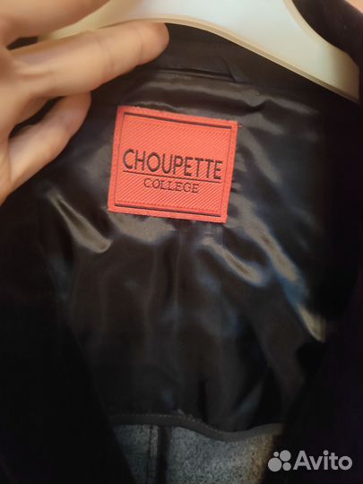 Пиджак жакет из трикотажного бархата Choupette