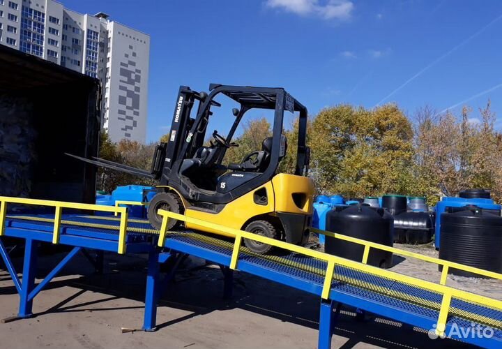 Эстакада погрузочная, пандус