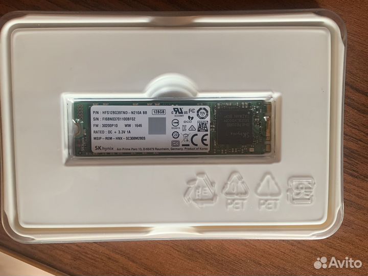 M2 накопитель SK hynix 128Gb