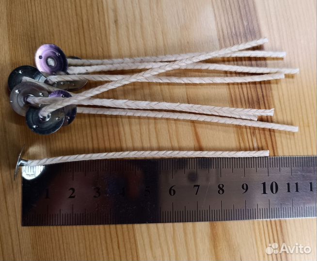Фитиль для свечи 10 см