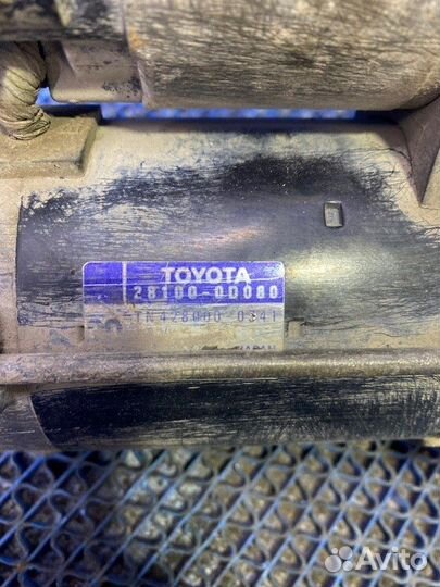 Стартер Toyota Corolla Ce 130 седан 1ZZ 2005