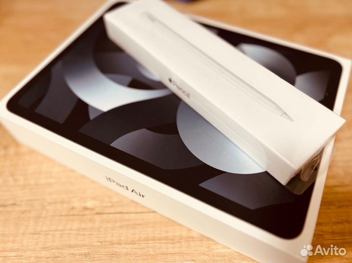 iPad Air 2022 64GB Новый(с гарант.) +Apple Pencil2